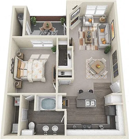 Floor plan Bernini
