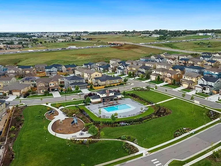 Community pool and clubhouse