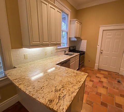 Kitchen and back door
