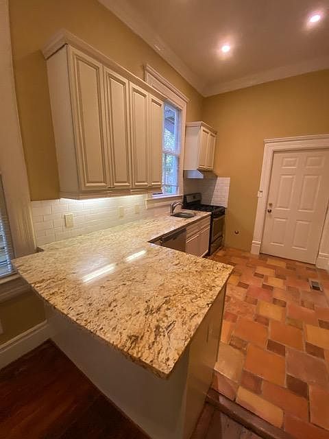 Kitchen and back door