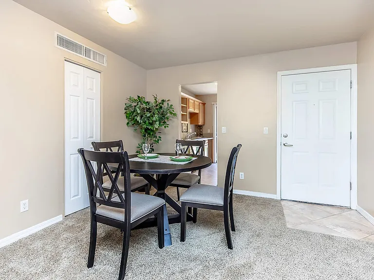 2 bed 1 bath model