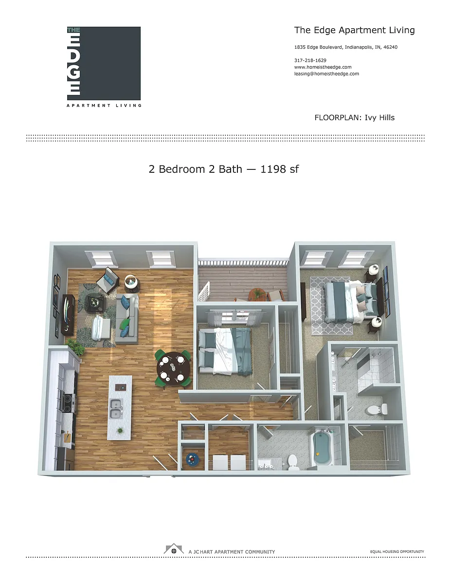 Floor plan Ivy Hills 2.2