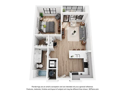 Floor plan A2 HC