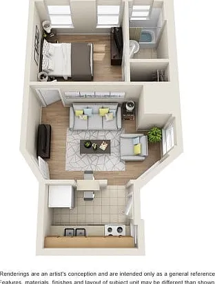 1 Bedroom | 1 Bathroom 1 Bedroom | 1 Bathroom