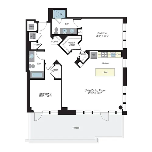 Floor plan B7