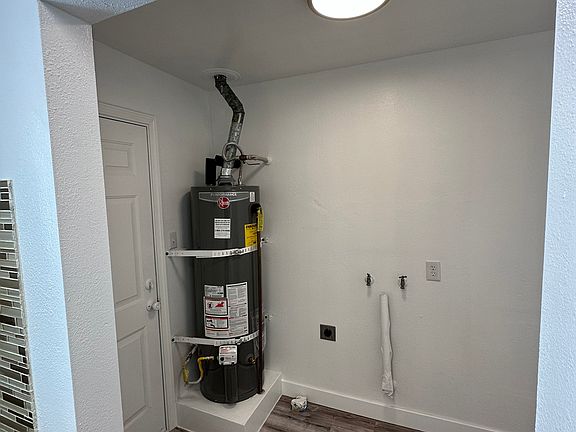 Laundry room. W/D will be installed soon.