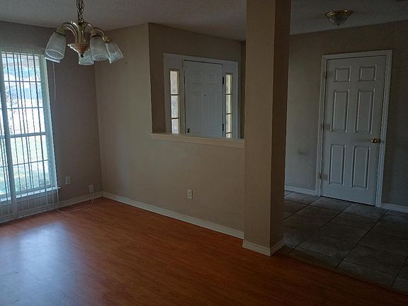 entry and dining room. with coat closet