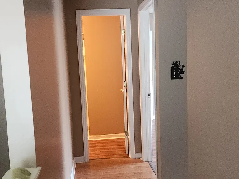 Hall way to other 2 bedroom