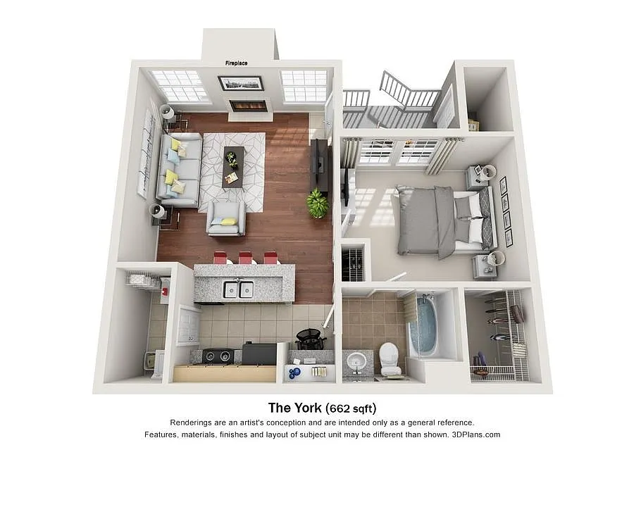 Floor plan York
