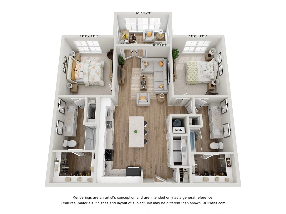 Floor plan B13