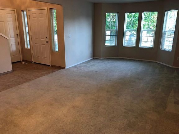 living room bay window