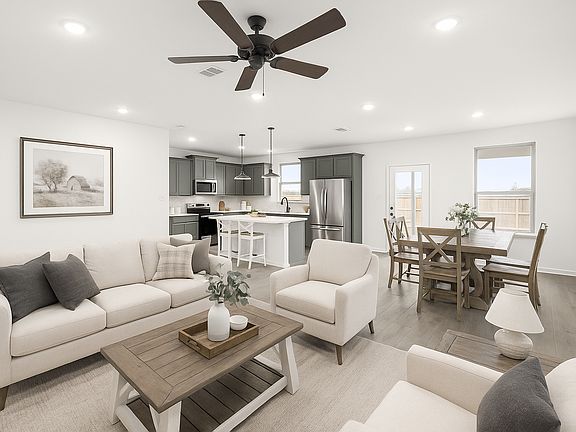 Concord II Kitchen and Living