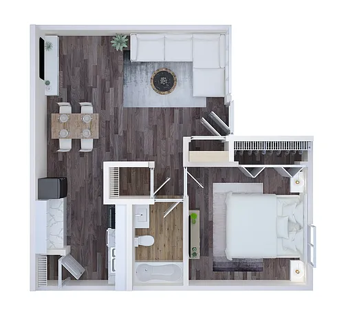 Floor plan A1-R