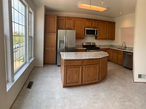 Kitchen with new appliances on main level