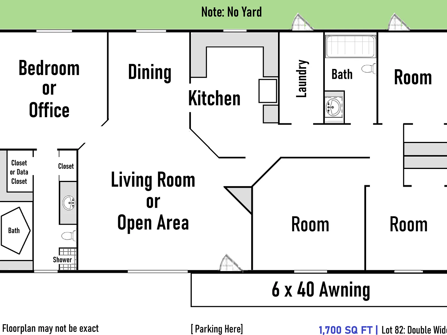 4 bed, 1700 sqft, $1,100 — Photo 3