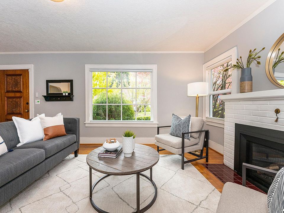 Hardwood floors, new windows, gas log fireplace