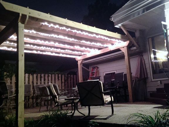 Rear Lighted PERGOLA