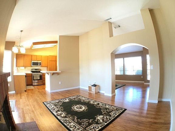 Family room, kitchen and living room