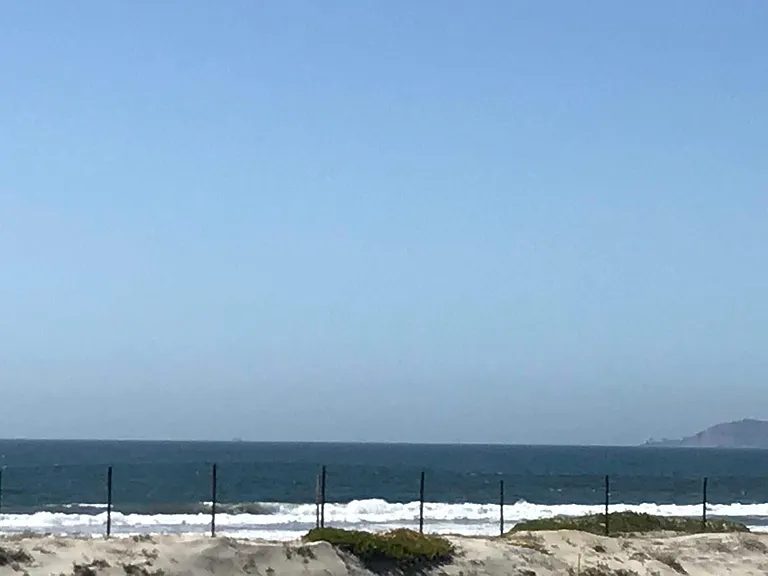 Panoramic ocean view