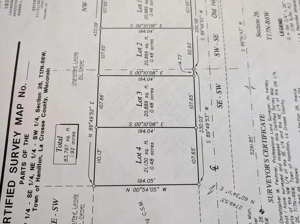 4 OLD HWY 16, West Salem, WI 54669
