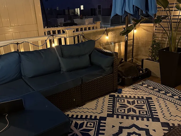 2nd-floor porch on summer nights ...
