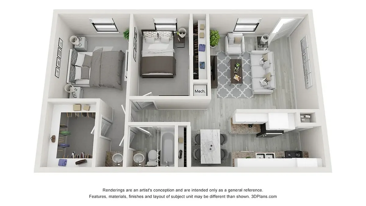 Floor plan The Bismarck