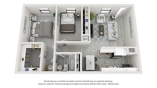 Floor plan The Bismarck