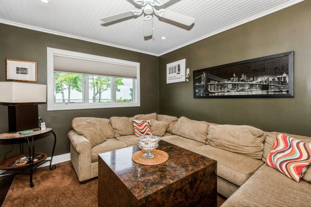 Private Den With Flat Screen TV and Views To Bay