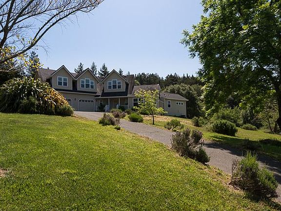part of driveway up to house