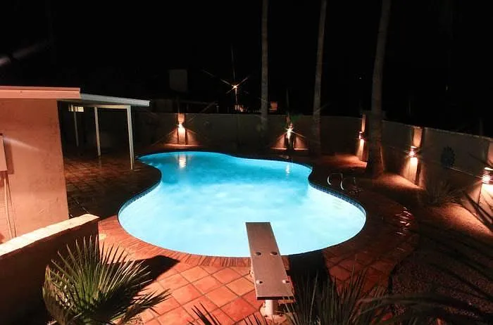 Pool at Night