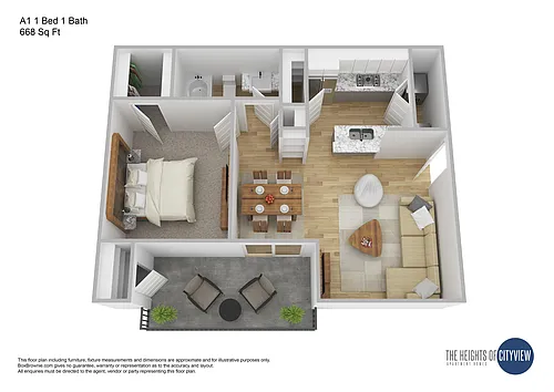 Floor plan A1