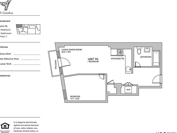 2nd image of 31-61 Vernon Blvd #7G