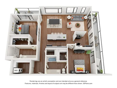 Floor plan Virgo