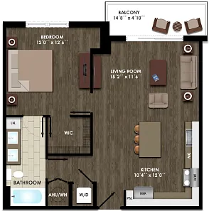 Floor plan A1-B