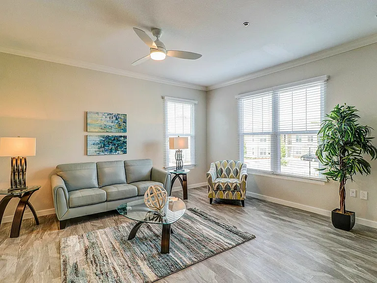 Upscale Palms Living Room