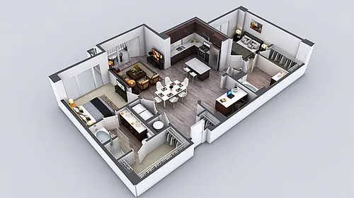 Floor plan 2-B(P)L