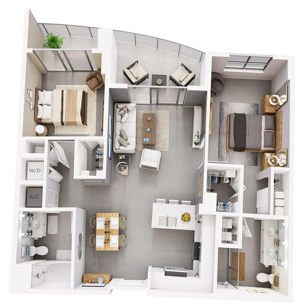 Floor plan B3