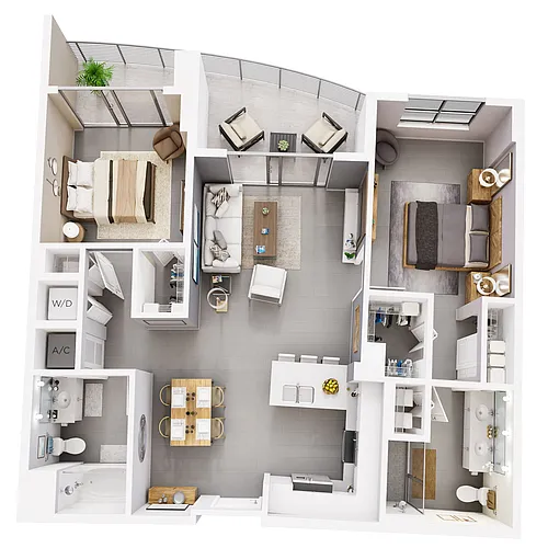 Floor plan B3