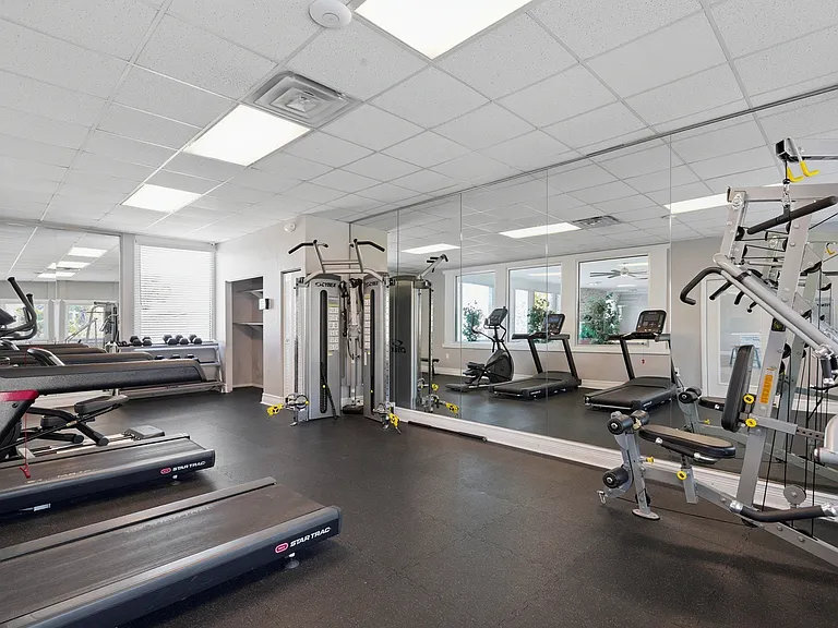 Elevate your fitness routine at Wymore 360 Apartments' state-of-the-art gym. With modern equipment and spacious design, you'll have everything you need for an energizing workout. Join our community today and start your fitness journey!