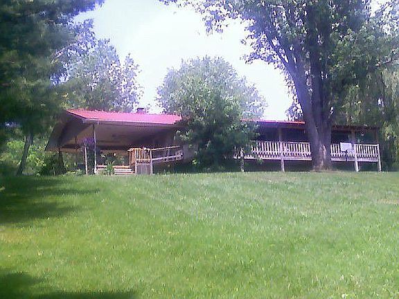 View from the creek