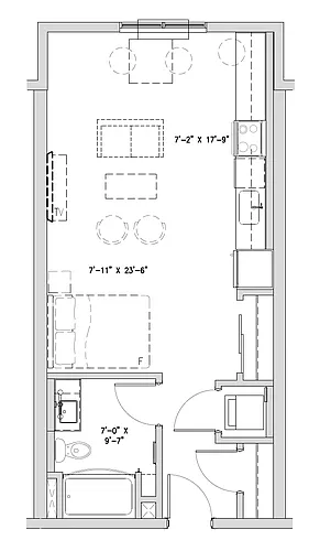 Floor plan Gooseberry
