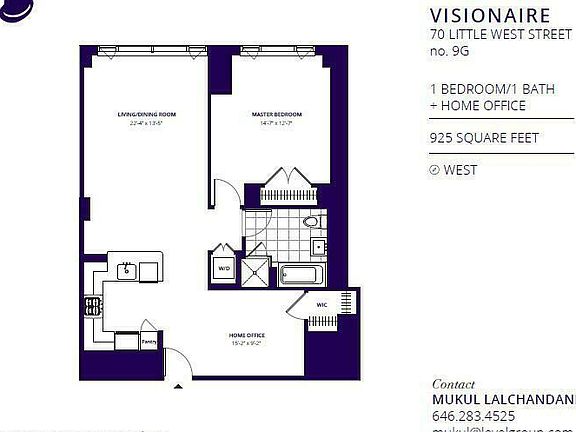 2nd image of 70 Little West St APT 9G