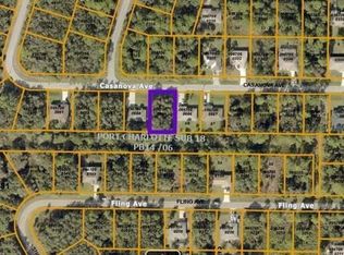 Casanova Avenue Lot #65, North Pt, FL 34291