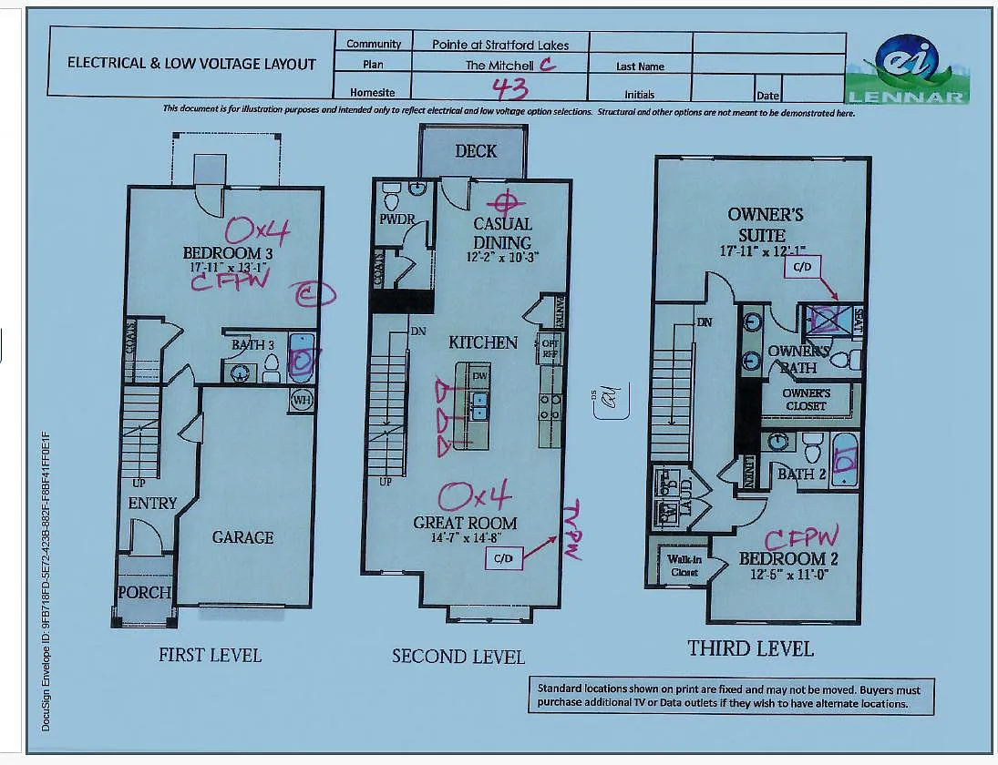 FLOOR PLAN - 1040 Shoreside Dr