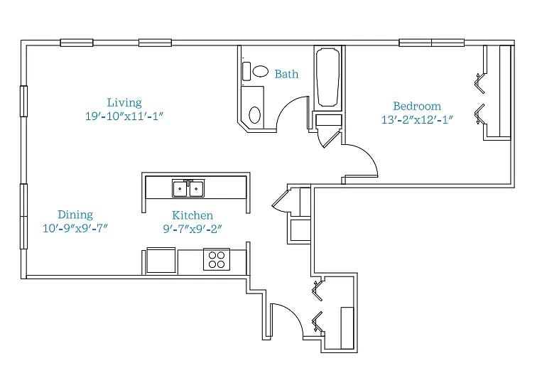 Floor plan Soho