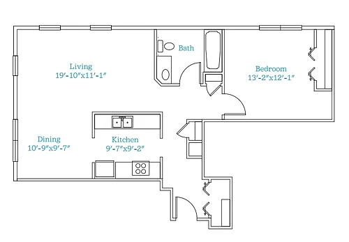 Floor plan Soho