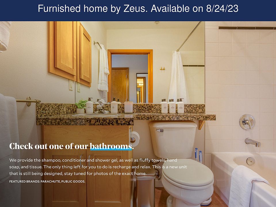 At Zeus, we design move-in ready homes and fully manage them ourselves.