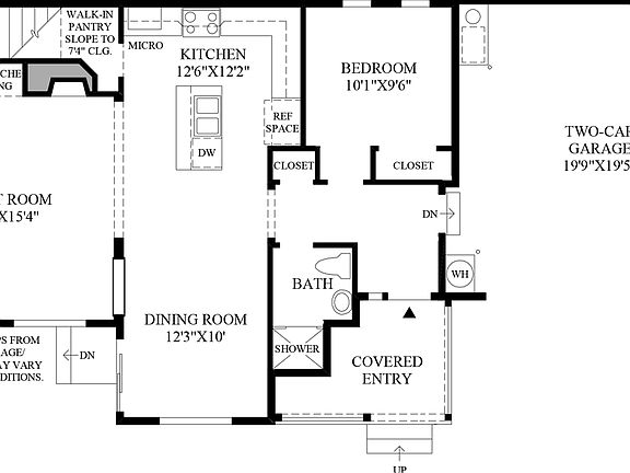 Optional 1st Floor Bedroom ILO Library