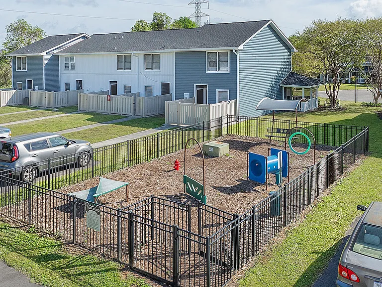 Dog Park complete with an agility course