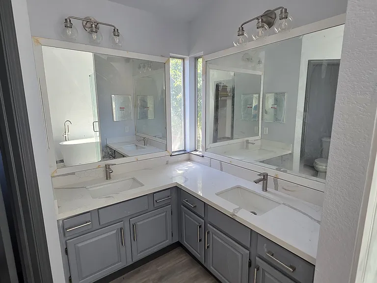 Newly remodeled Master Bathroom